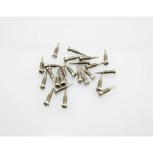 Stainless Steel Self Aligning Spring Hinge Eyewear Screw